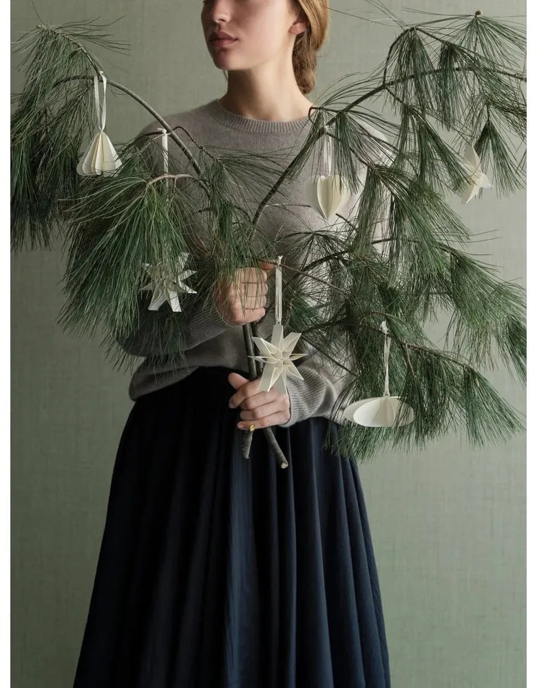 Decorazioni per albero di natale in set in carta 4 pz 6,5 cm Kazary – Blomus