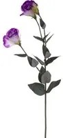 Set 6 Lisianthus Artificiali con Fiori Altezza 75 cm