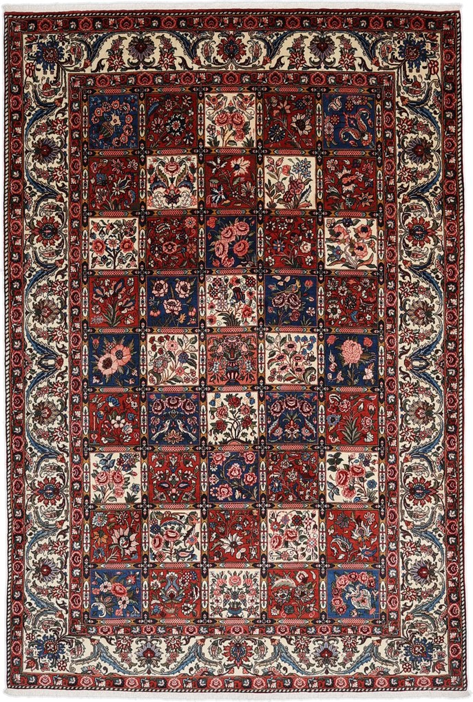 Bakhtiar Tappeto 210x300 (Iran) Annodato A Mano