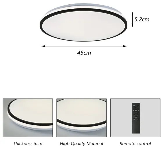 Brilagi - Luce LED dimmerabile SMART LED/36W/230V diametro 45 cm Wi-Fi Tuya + +TC