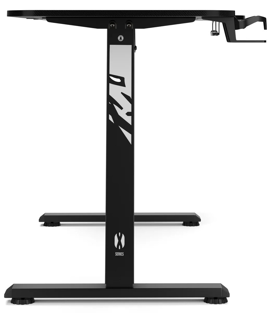 Scrivania Regolabile in Altezza Diablo X-Tensio 1600 Nero