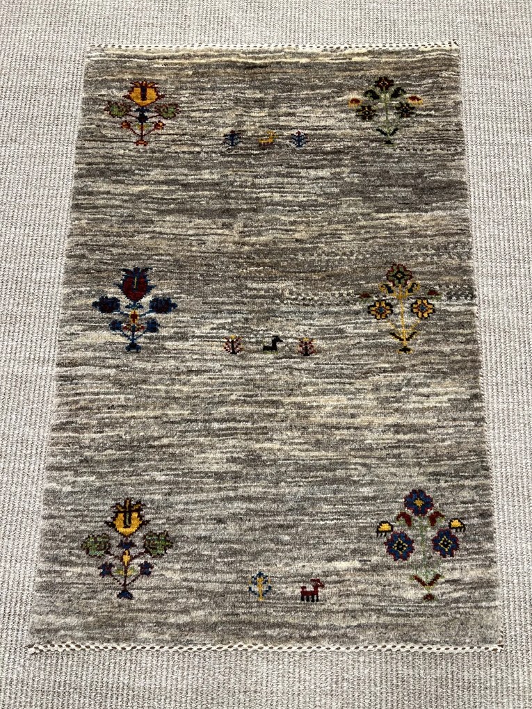 Loribaft Tappeto 100x70 Marrone (Iran) Annodato A Mano