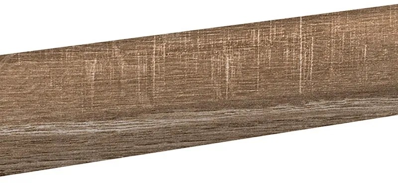 Piastrella battiscopa North Wind Brown in gres porcellanato marrone opaco L 123 x H 0.9 cm x Sp 9 mm confezione da 12 ml