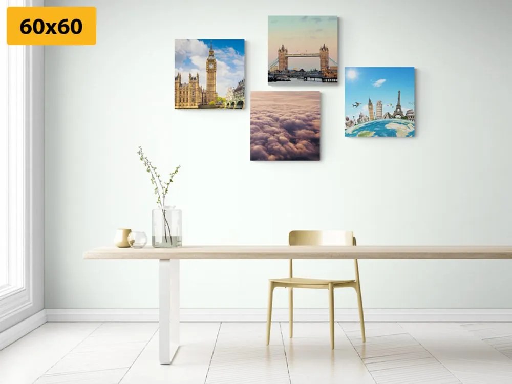 Set di quadri – Londra incantevole
