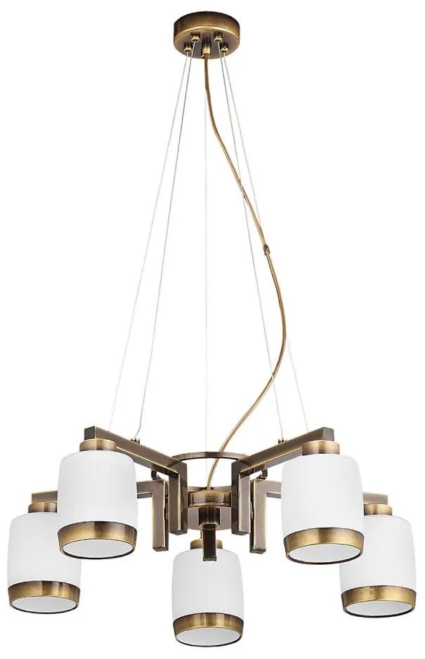 Jupiter 1062 - LN5 - Lampadario a sospensione LINEA 5xE27/60W/230V