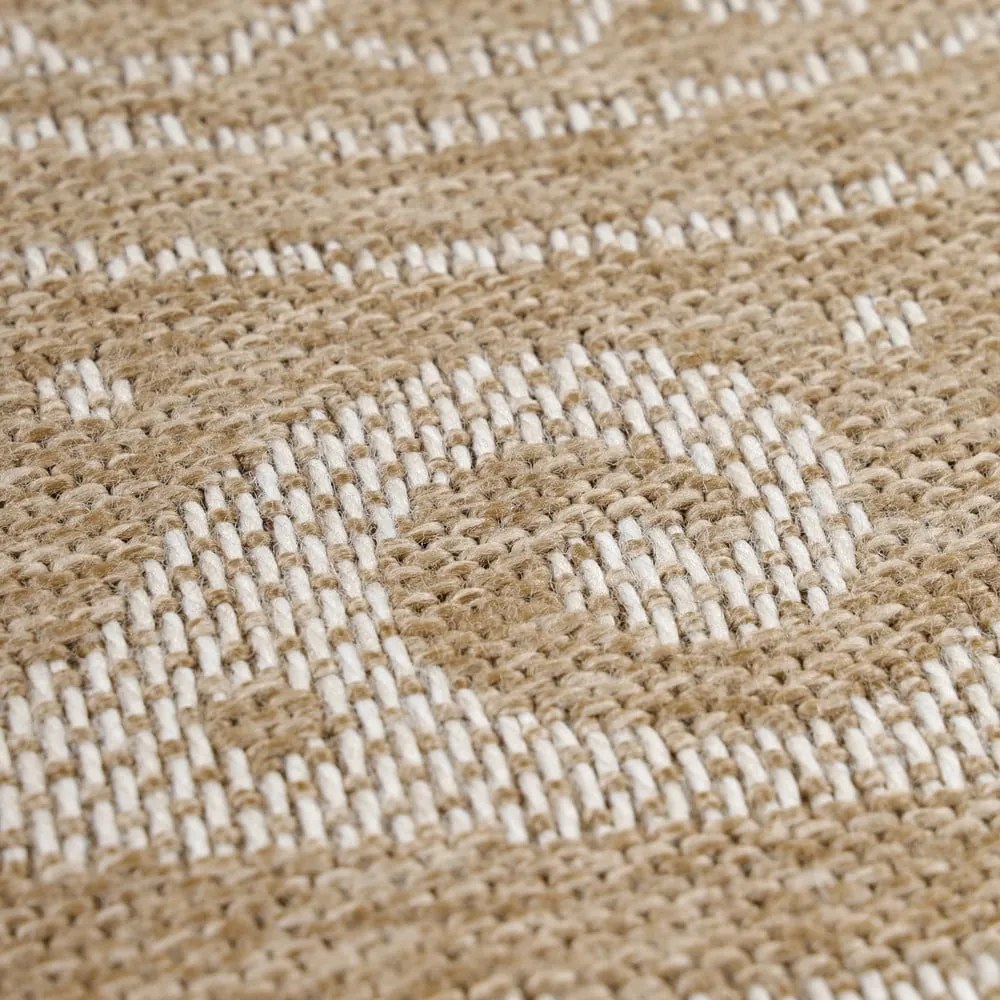 Tappeto tondo beige per esterni ø 80 cm Comilla - Ayyildiz Carpets