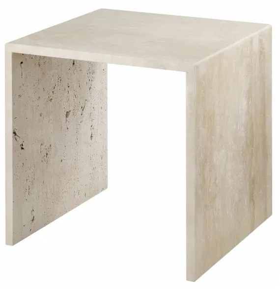 Set di 2 tavolini in pietra 45x45 cm VARU - Blomus