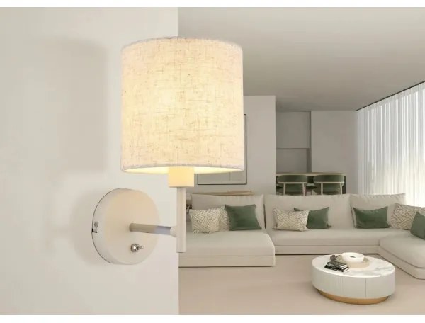 Globo 15968W - Applique da parete DELEON 1xE14/40W/230V