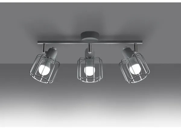 Sollux SL.1113 - Faretto BELUCI 3xE14/40W/230V bianco