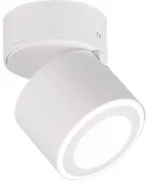 Faretto Soffitto Interno Spot led Bianco Orientabile Bi-emissione Taurus GD Trio