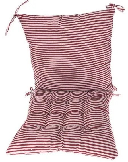 Set di cuscino da seduta e schienale 2 pz 40x40 cm – Dakls