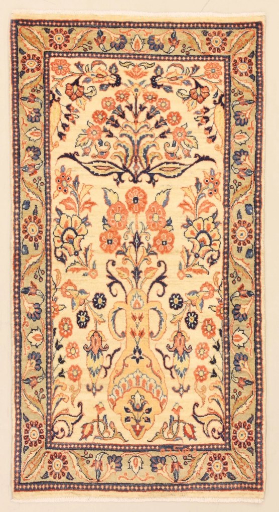 Rizbaft Tappeto persiano 80 x 150 (Iran) Annodato A Mano