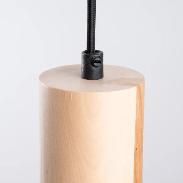 Sollux SL.1320 - Lampadario a sospensione con filo JAGA 1xE27/15W/230V diametro 30 cm nero