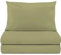 Completo letto singolo cotone verde New Cotton