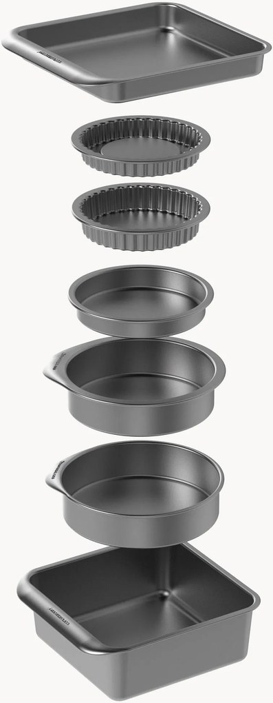 Set per dolci con rivestimento antiaderente MasterClass 7 pz