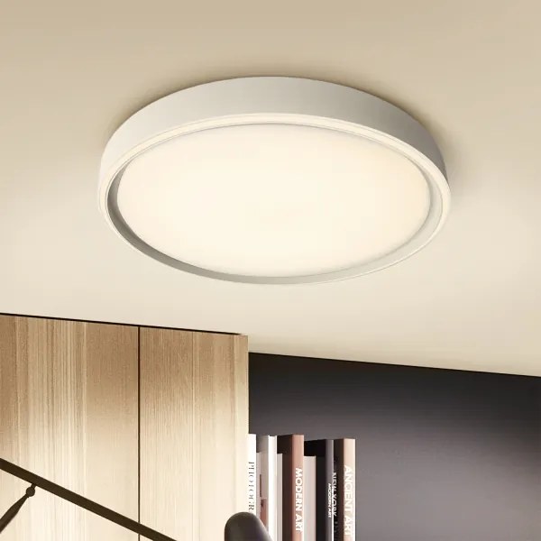 Brilagi-LED Lampada dimmerabile NANCI LED/60W/230V 3000-6500K Ø 49 cm argento +telecomando