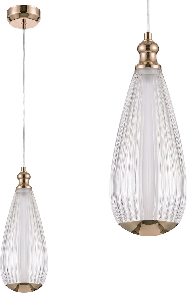 Lampada a sospensione da soffitto LHJ120-CP light rose gold