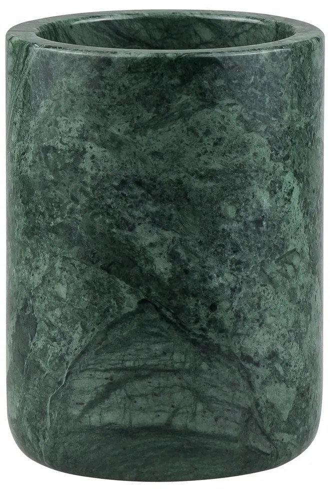 Portaspazzolini in marmo in verde scuro Marble - Mette Ditmer Denmark