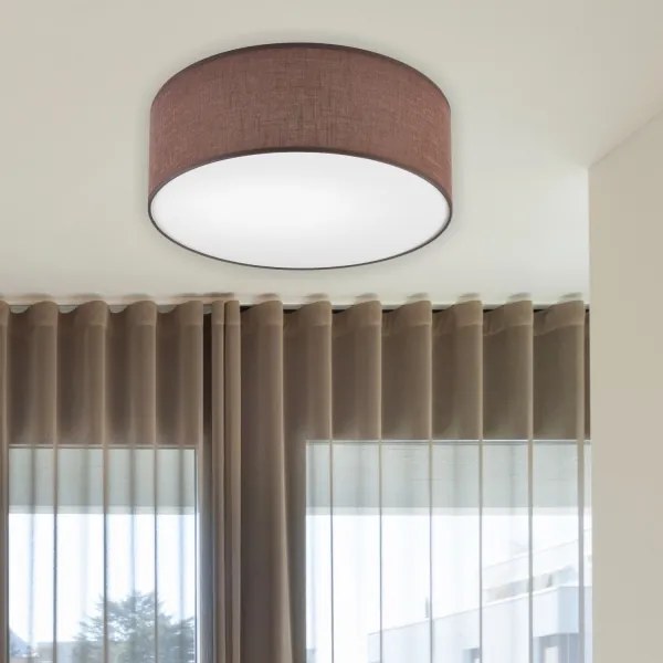 Brilagi - Plafoniera LED SIRIJA LED/12W/230V diametro 35 cm marrone