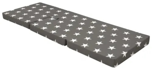 282827 Trifold Foam Mattress 190 x 70 x 9 cm Grey