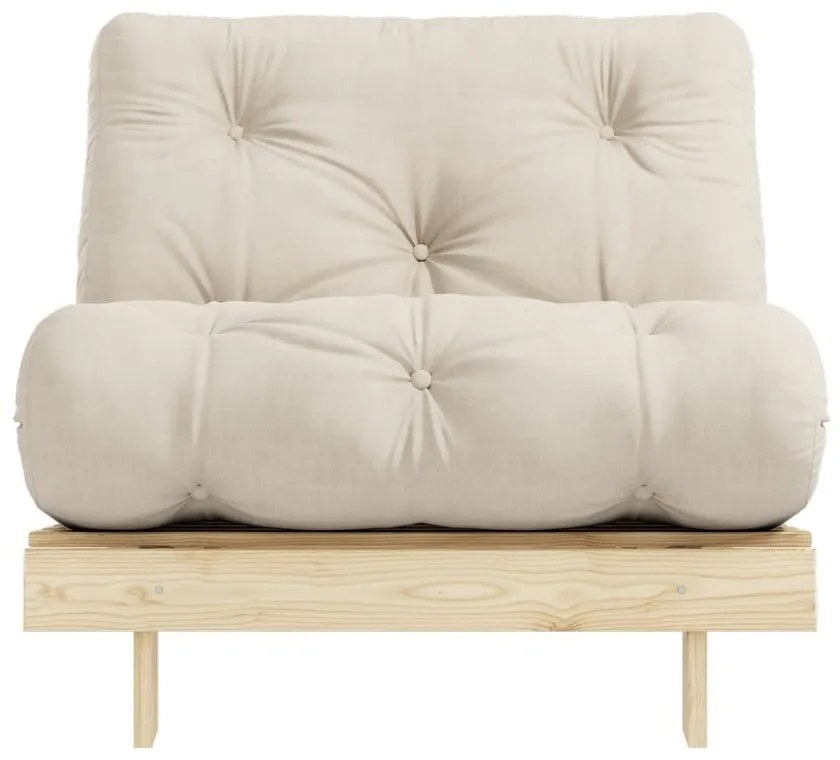 Poltrona variabile Raw/Beige Roots - Karup Design