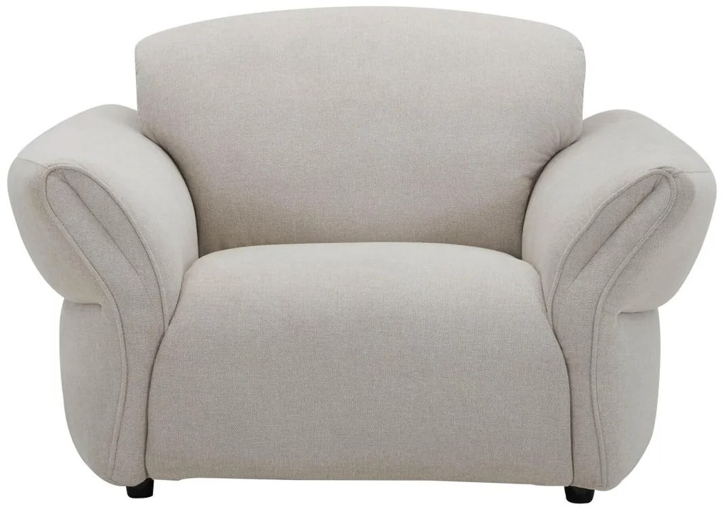 Poltrona in Tessuto Beige - BODURA
