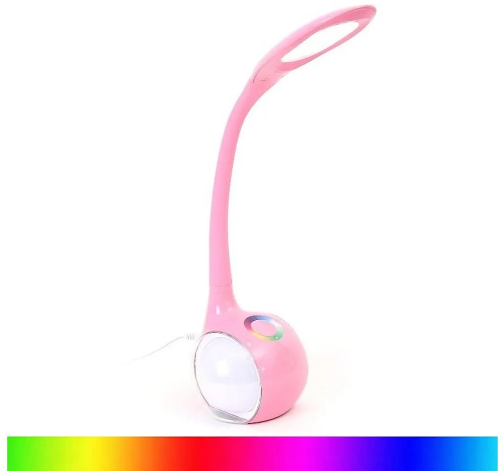 Lampada da tavolo LED RGB dimmerabile LED/7W/230V rosa
