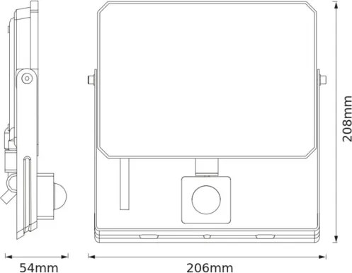 Osram - Proiettore LED con sensore FLOODLIGHT LED/50W/230V 4000K IP65