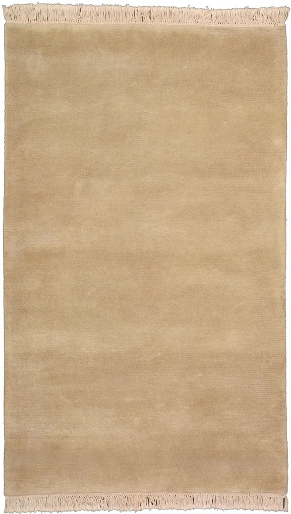 Nepal Tappeto orientale 160x90 Beige (Indian) Annodato A Mano