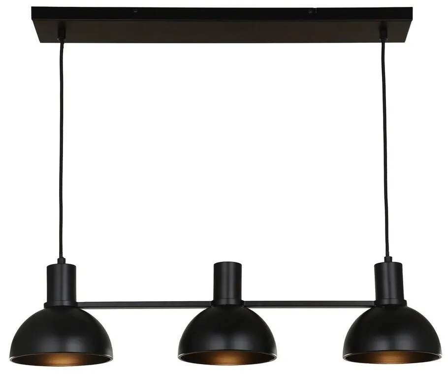 Lucande - Mostrid 3 Lampada a Sospensione Black Lucande