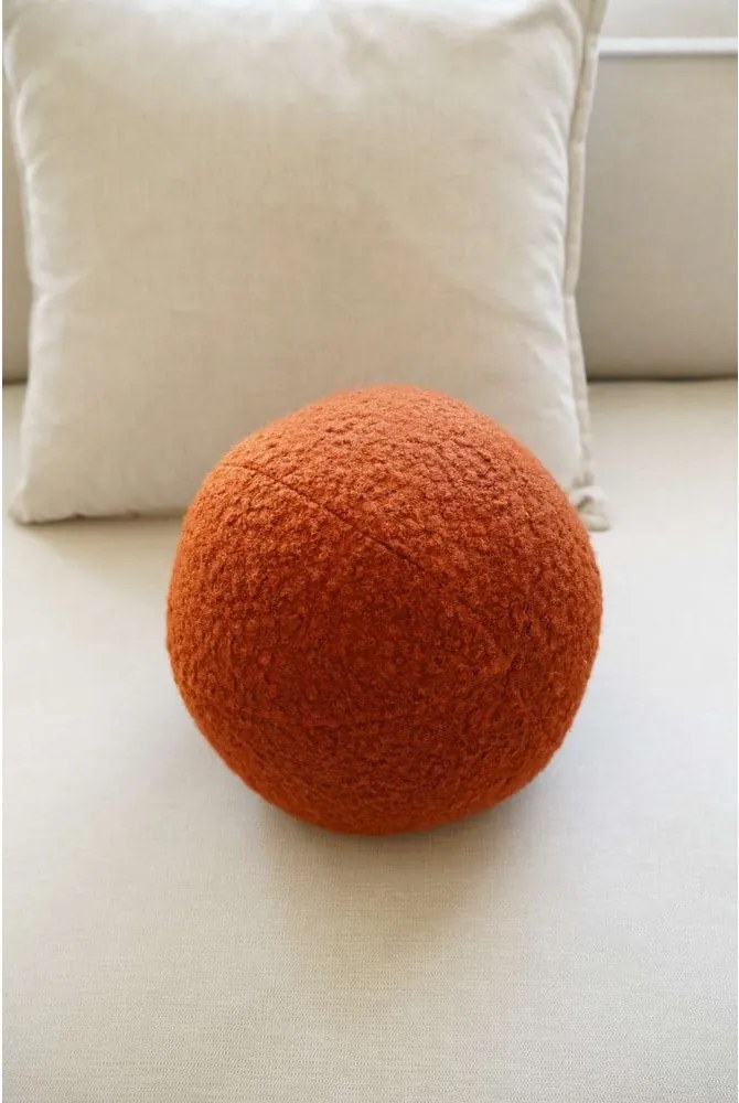 Cuscino decorativo in bouclé ø 25 cm Top – Mioli Decor