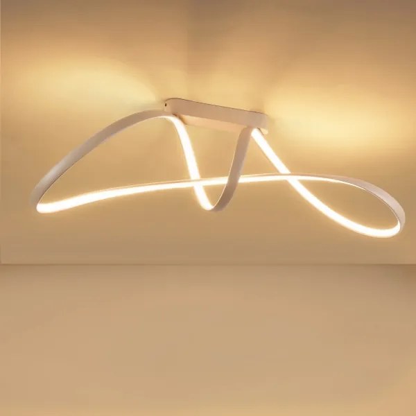 Brilagi-LED Plafoniera dimmerabile TWISTER LED/60W/230V 3000-6000K beige + telecomando