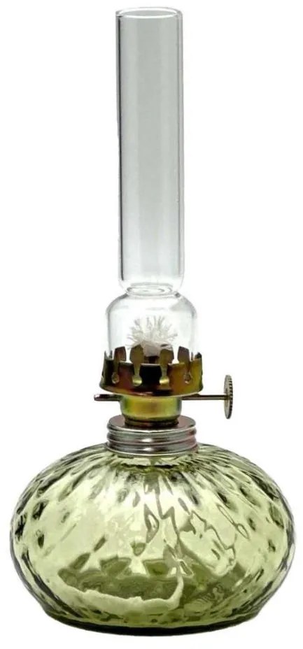 Lampada a olio ELIŠKA 20 cm verde foresta