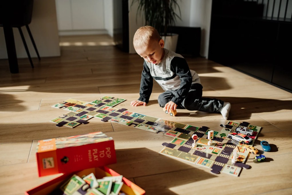 Puzzle - trasporto su strada - 24 pezzi