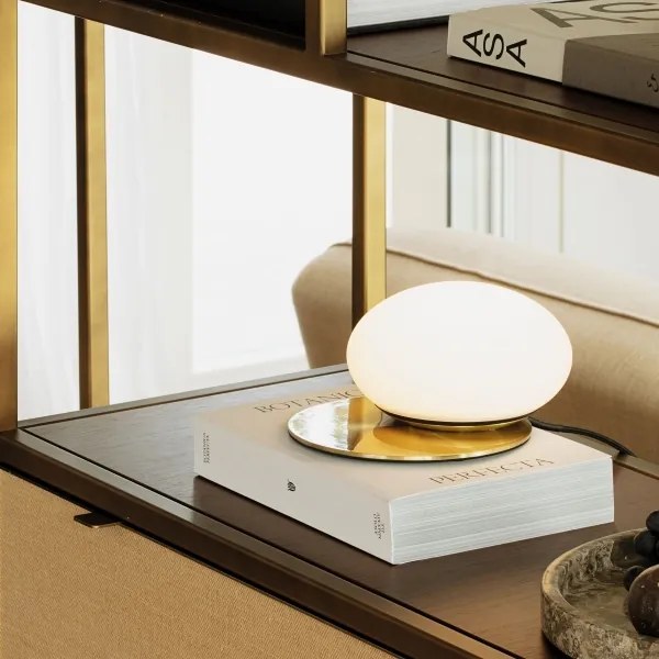 Ideal Lux - Lampada da tavolo LED NINFEA 1xGX53/9W/230V oro