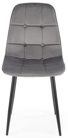 Sedia da pranzo KINDREL 1 pz grigia
