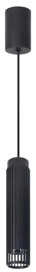 Lampadario a sospensione con filo VERTICAL 1xGU10/8W/230V nero