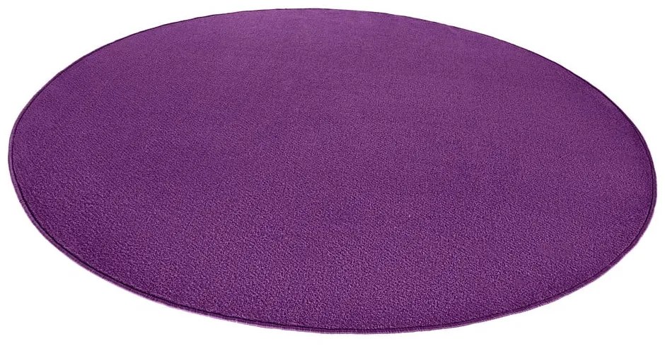 Tappeto rotondo viola scuro ø 133 cm Fancy - Hanse Home