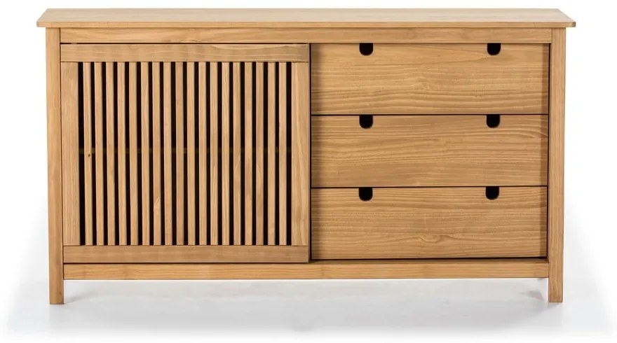 Cassettiera in legno Bruna - Marckeric