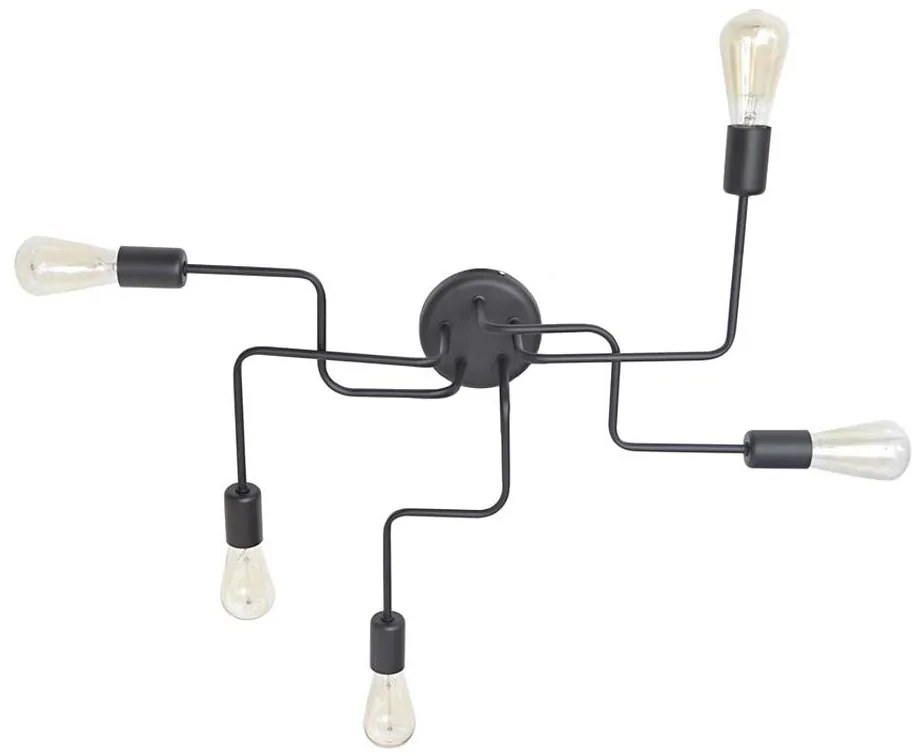 Lampadario fisso TUBE 5xE27/15W/230V