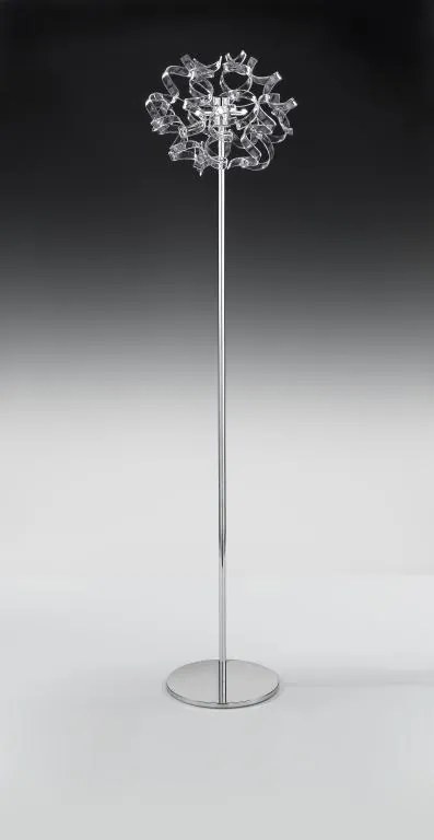 3-light floor lamp- Chrome - 206.740 Astro Collection - Metal Lux Arancione Cromo