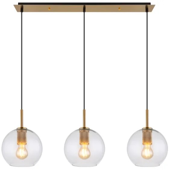 Globo 15462H2 - Lampadario a sospensione con filo ADARA 3xE27/60W/230V