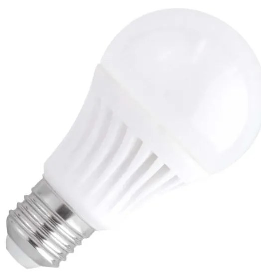 Lampada LED E27 12W Ceramic 125lm/W - No Flickering Colore Bianco Freddo 6.000K