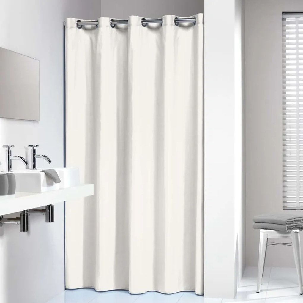 Tenda Da Doccia Coloris 180x200 Cm Bianca /