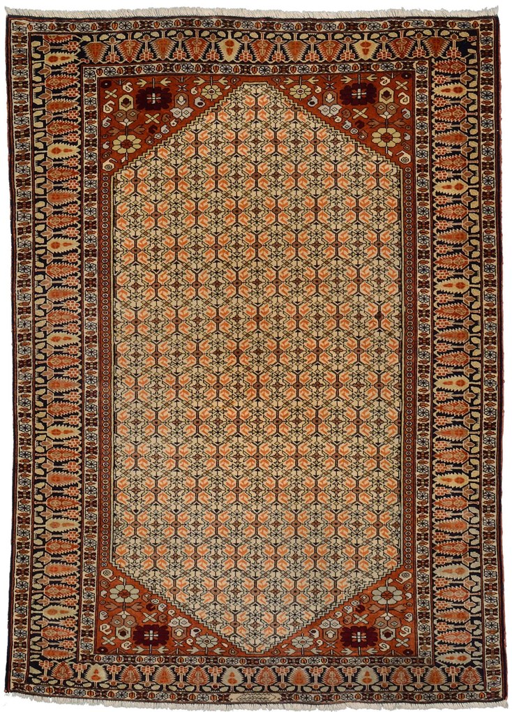 Afghan Tappeto orientale 130 x 180 Beige (Afghanistan) Annodato A Mano