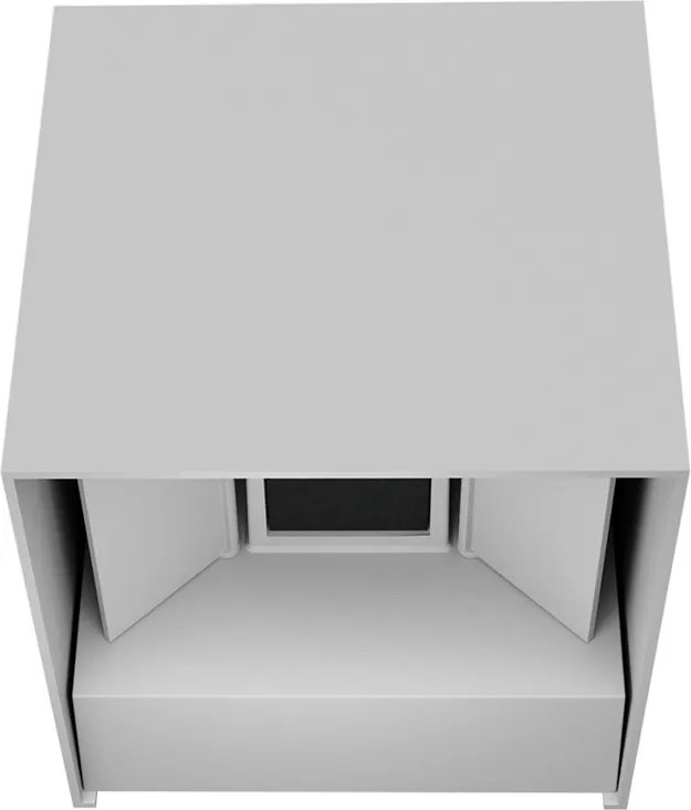 Applique LED Cubo 24W Bidirezionale IP65 CCT con LED OSRAM - Bianca