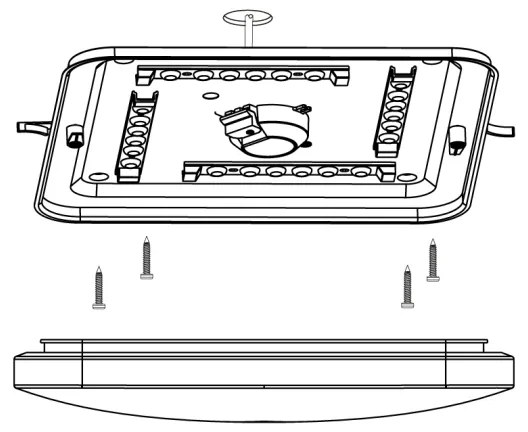 Eglo 97882 - Plafoniera LED FRANIA-S LED/17,3W/230V