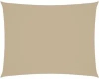 Parasole a Vela Oxford Rettangolare 2x3 m Beige cod mxl 66527