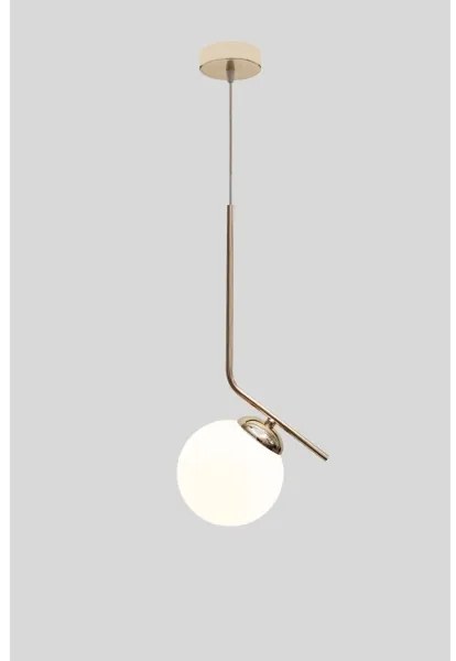 Lampadario a sospensione con filo FIRA 1xE27/60W/230V oro