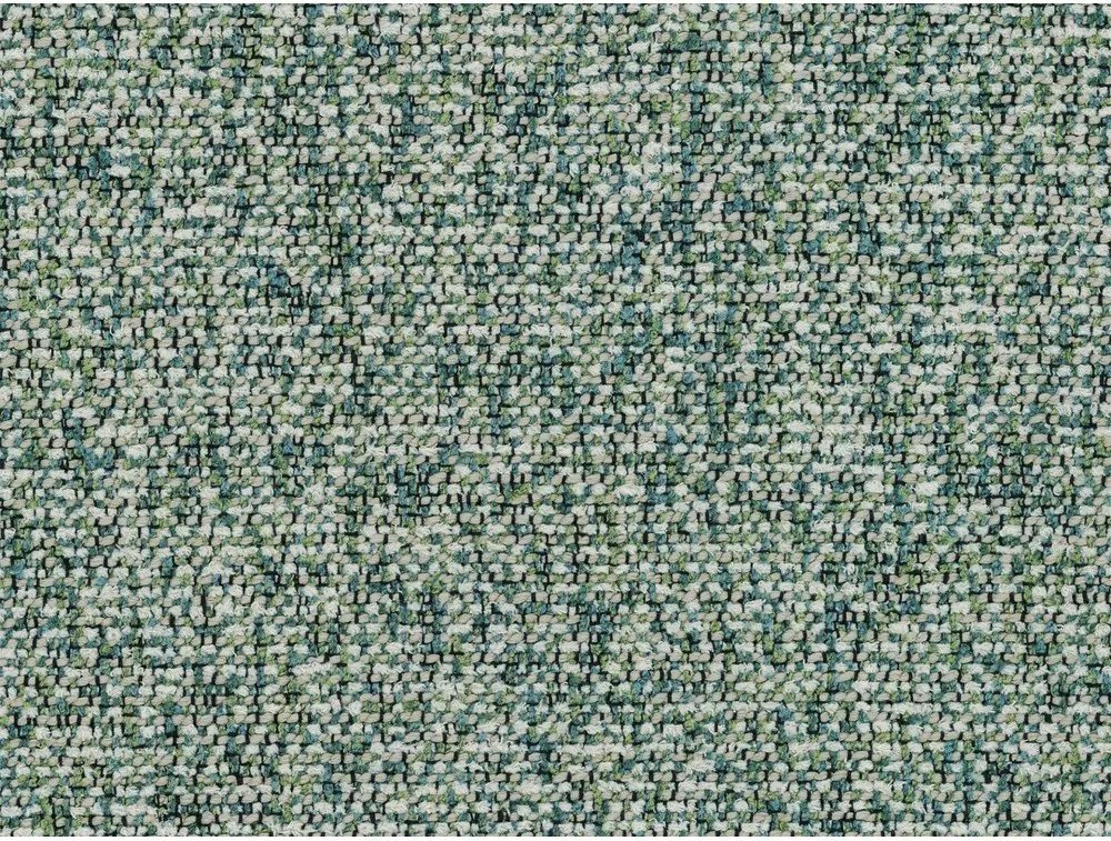 Letto singolo imbottito verde con contenitore con rete inclusa 90x200 cm Darren – Micadoni